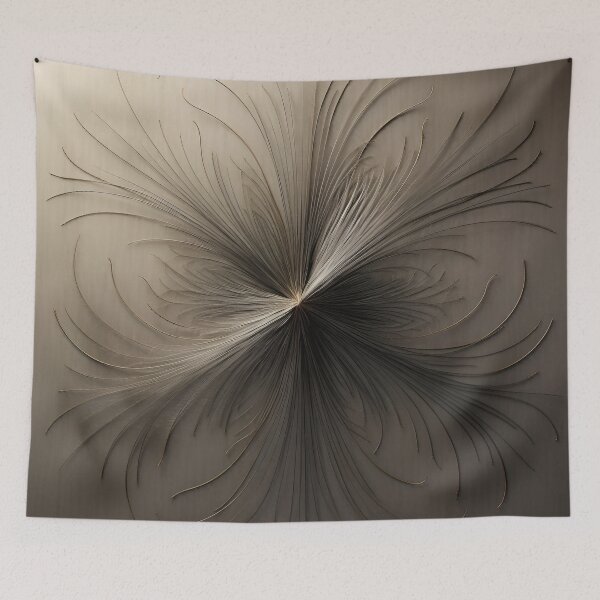 Item preview, metal fiber sunburst art print designed and sold by dcrc.