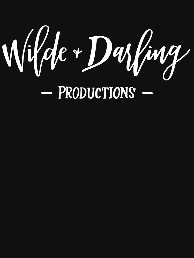 Thumbnail 5 of 5, Pullover Hoodie, Wilde and Darling logo (White) designed and sold by WildeandDarling.