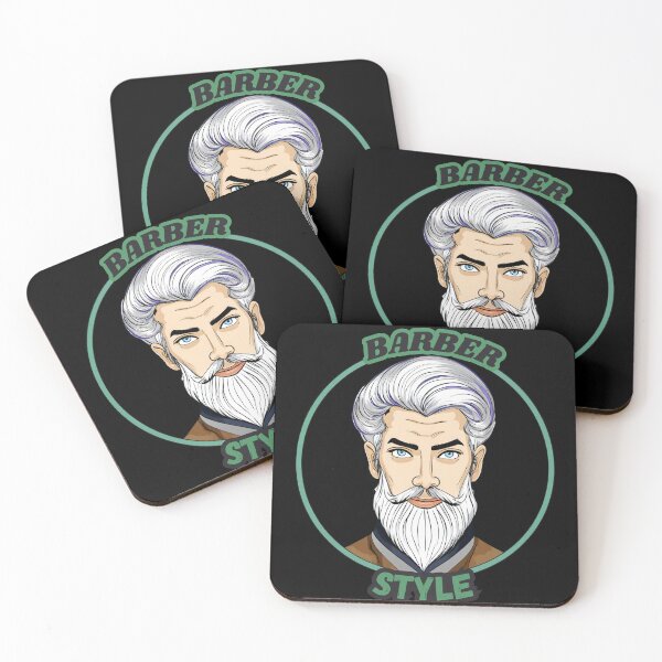Item preview, Hair man barber style designed and sold by Stickboutique.