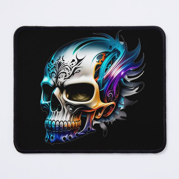 Item preview, Titanium Skulls Punk Flame designed and sold by PugD.