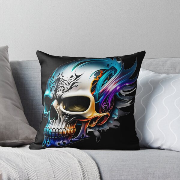 Item preview, Titanium Skulls Punk Flame designed and sold by PugD.