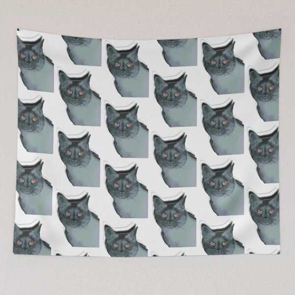 Item preview, Go Ask Alice - Psychedelic Cat IX designed and sold by dcartist333.