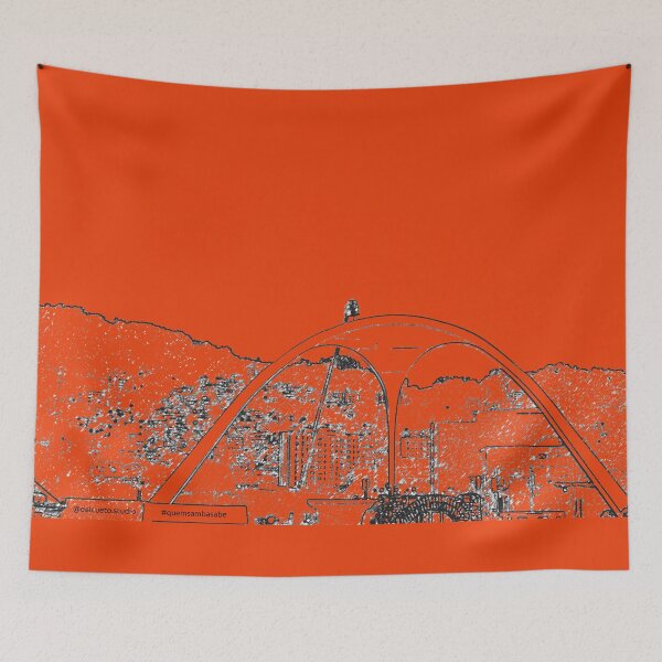 Item preview, Apotheosis, the compass line - black & red orange designed and sold by delcueto.