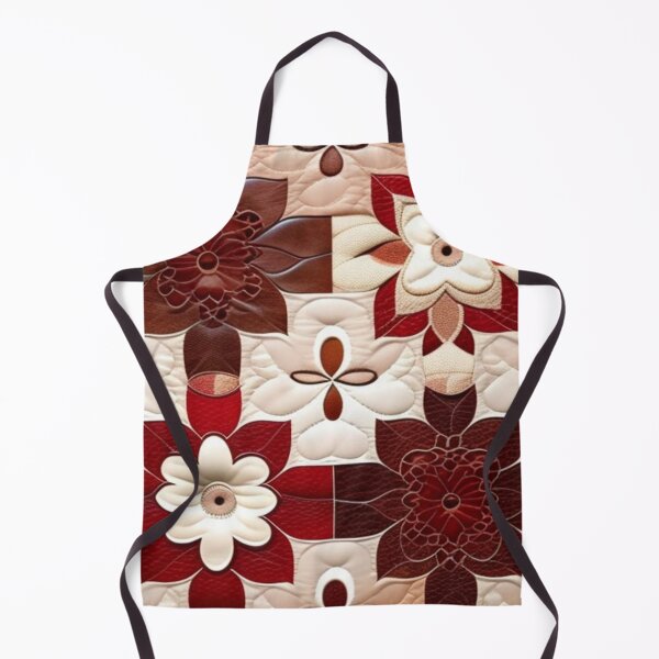 Item preview, Leather Patchwork quilt designed and sold by Roxburylane.
