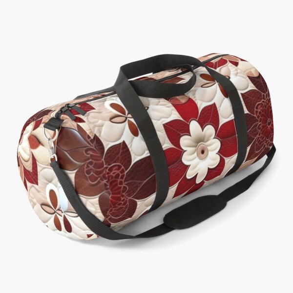 Item preview, Leather Patchwork quilt designed and sold by Roxburylane.