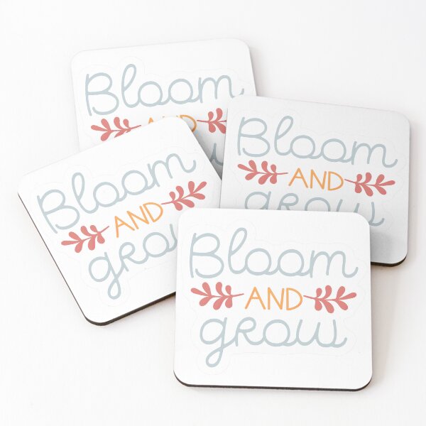 Item preview, Bloom and Grow Muted Pastel Sticker designed and sold by Redbubblesassy.