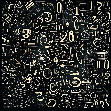 Artwork thumbnail, Numerical Chaos by RTFaulkner