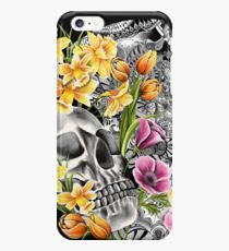 Doodle Skull and flower case iPhone 6s Plus Case
