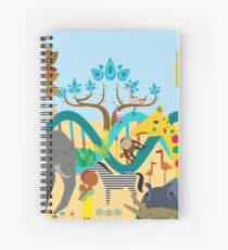 Evolution Spiral Notebook