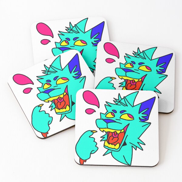 Item preview, Eyestrain Wolf designed and sold by skullsnbruises.