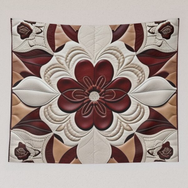Item preview, Multicolored Patchwork quilt pattern  designed and sold by Roxburylane.