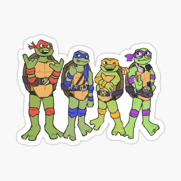 Teenage Mutant Ninja Turtles: Mutant Mayhem Sticker Slaps T