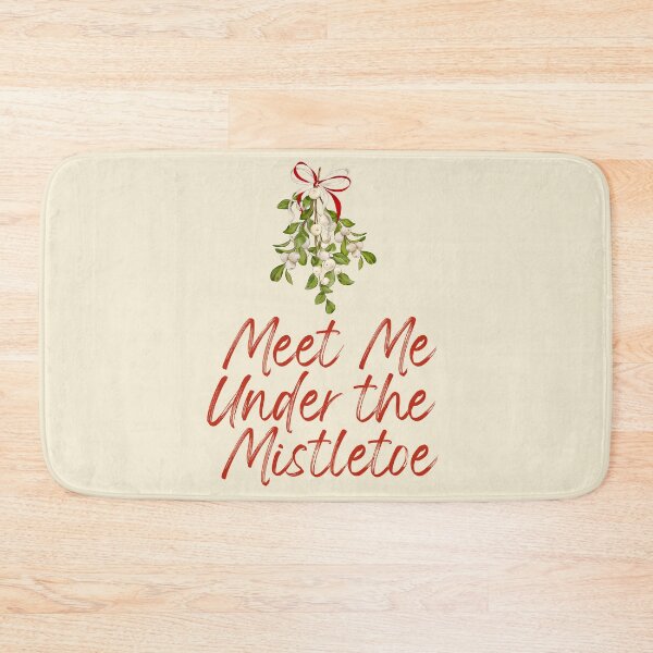Item preview, Meet me under the Mistletoe, aesthetic Christmas   designed and sold by Mariana Piana.