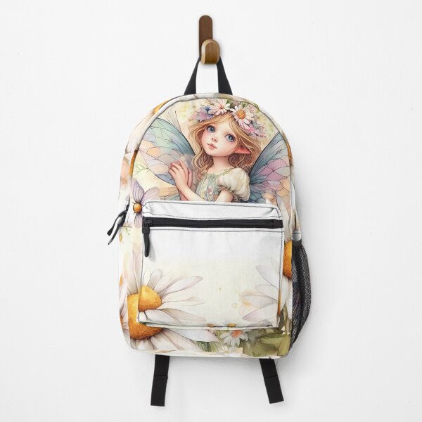 Item preview, Lovely Daisy With Fairy Watercolor designed and sold by Nicesiri.