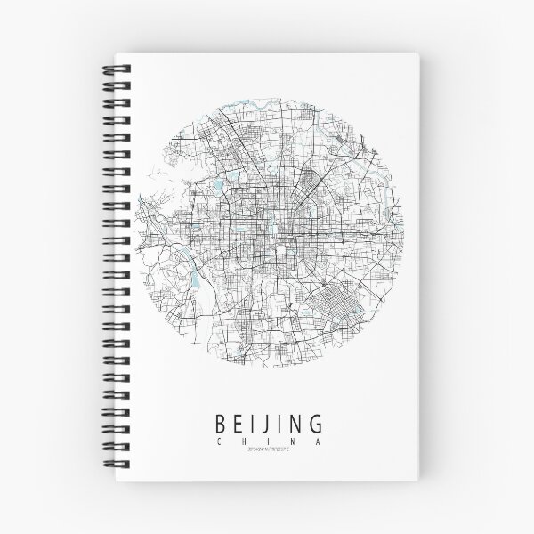 Item preview, Beijing City Map of China - Circle designed and sold by deMAP.