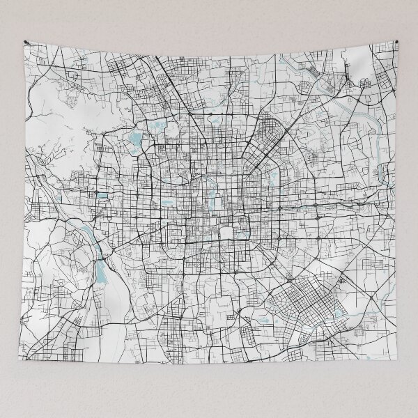 Item preview, Beijing City Map of China - Circle designed and sold by deMAP.
