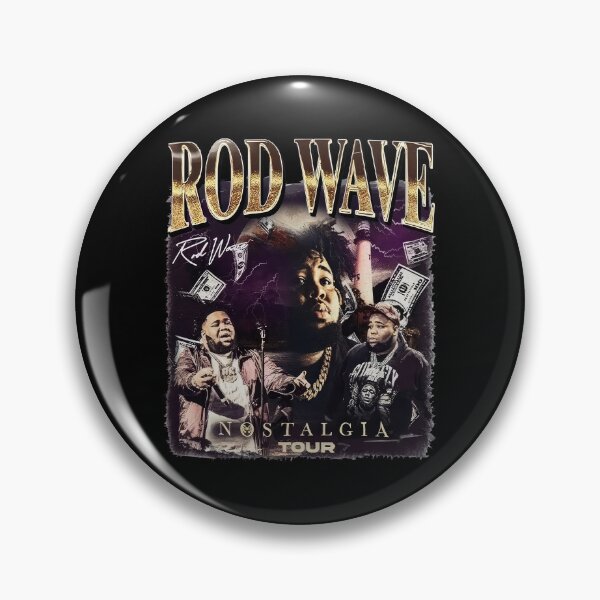 Item preview, Rod Wave Nostalgia Tour Vintage designed and sold by Curtina.
