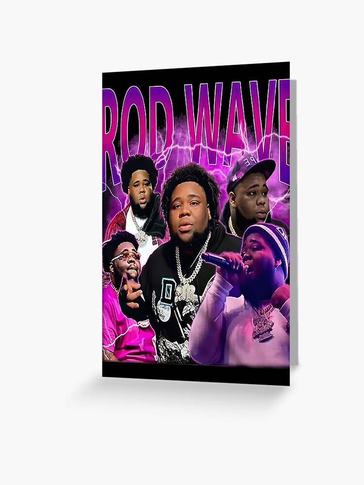 Rod Wave Retro Greeting Card Rod Wave Retro Greeting Card