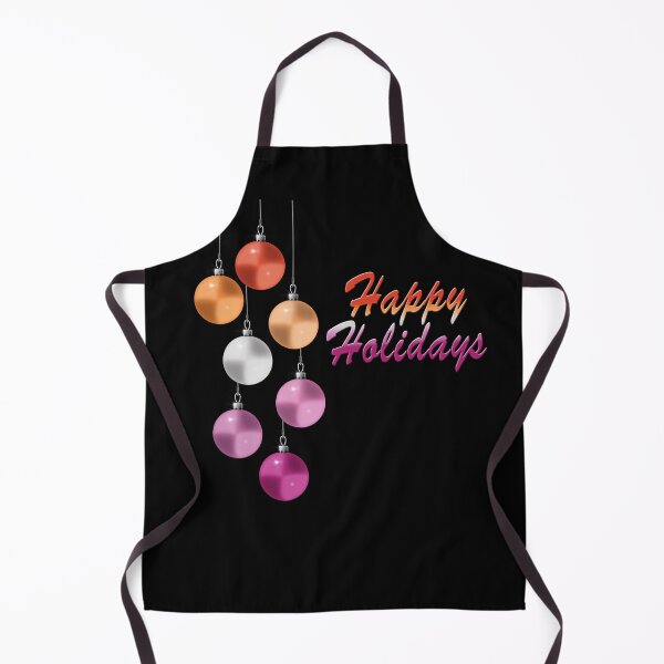 Item preview, Happy Holidays Lesbian Pride Colors designed and sold by TheirChoice.