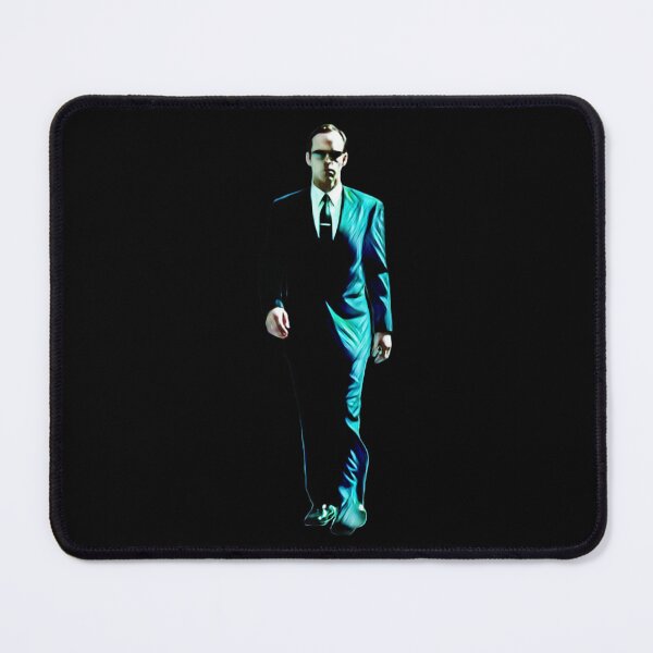 Item preview, Teal Blue Green Matrix Reloaded Agent Smith Hugo Weaving Walking designed and sold by jimkirkachu.