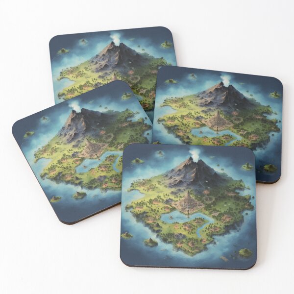 Item preview, Tabletop Map designed and sold by TellezStickers.