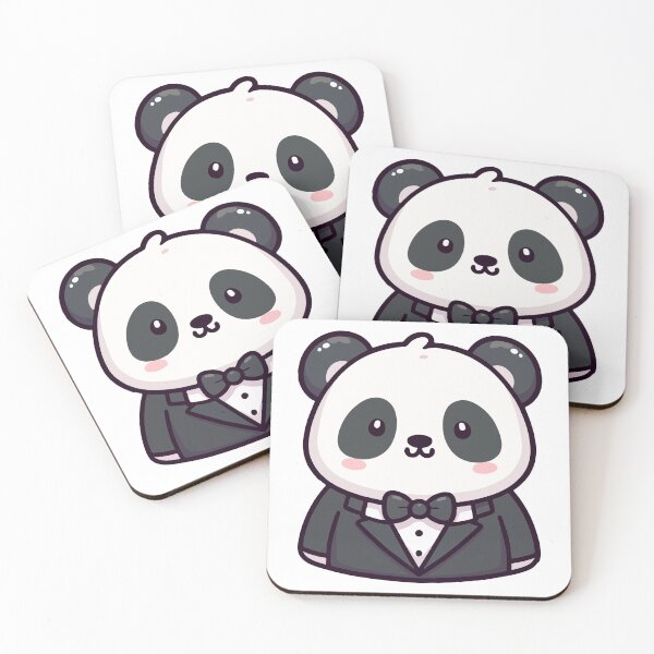 Item preview, Panda in a tuxedo designed and sold by OniumEth.