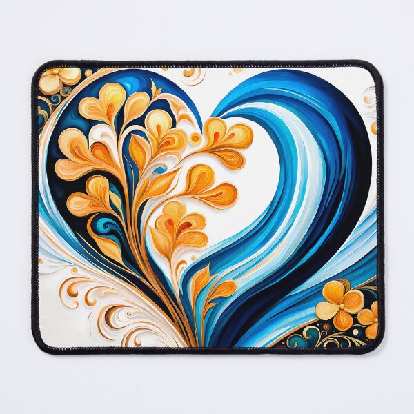 Item preview, Heart and Flowers designed and sold by artedamensagem.