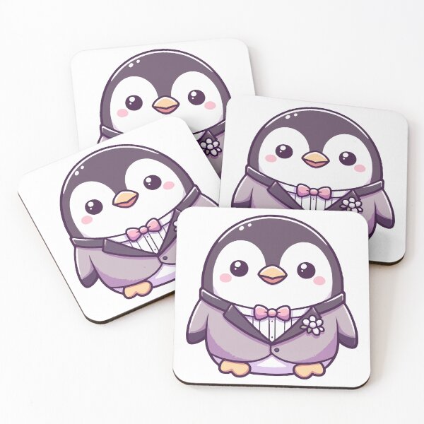 Item preview, Penguin in a wedding suit designed and sold by OniumEth.