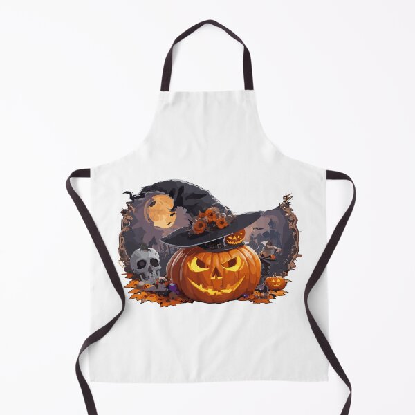 Item preview, A large pumpkin in the background on a Halloween night designed and sold by AlejaJorgeShop.