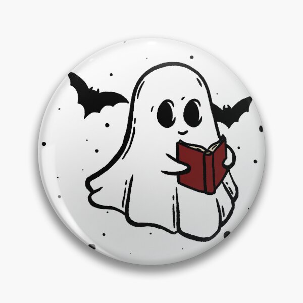 Item preview, Spooky Bookworm designed and sold by Jess McGarity Art.