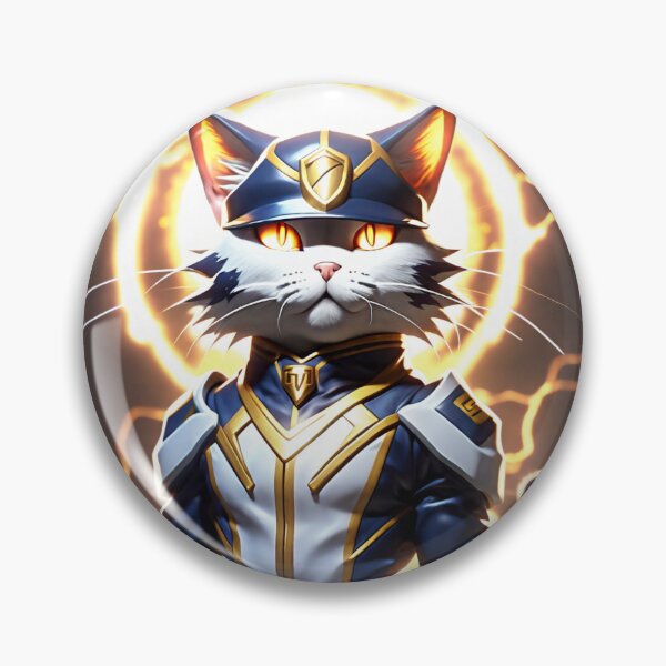 Item preview, Thunder and Lightning Cat designed and sold by TheJuicyShop.