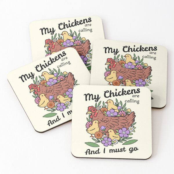 Item preview, My Chickens are Calling, and I Must Go designed and sold by Natureclectic.