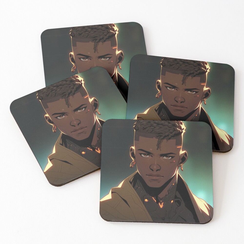 Item preview, Coasters (Set of 4) designed and sold by TheNetrunner.