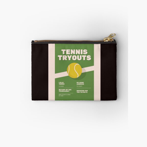 Item preview, tennis tryouts  designed and sold by GROUNDSHAKER.