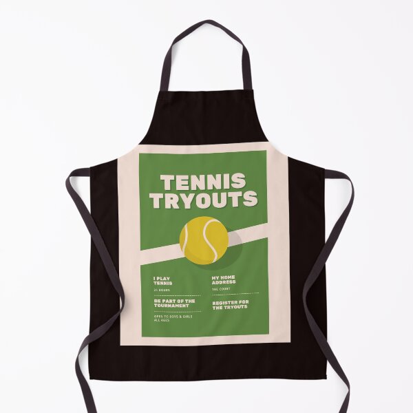 Item preview, tennis tryouts designed and sold by GROUNDSHAKER.