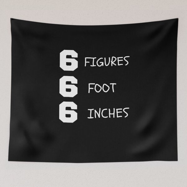 Item preview, 6 Figures 6 Foot 6 Inches designed and sold by Flirt-Teez.