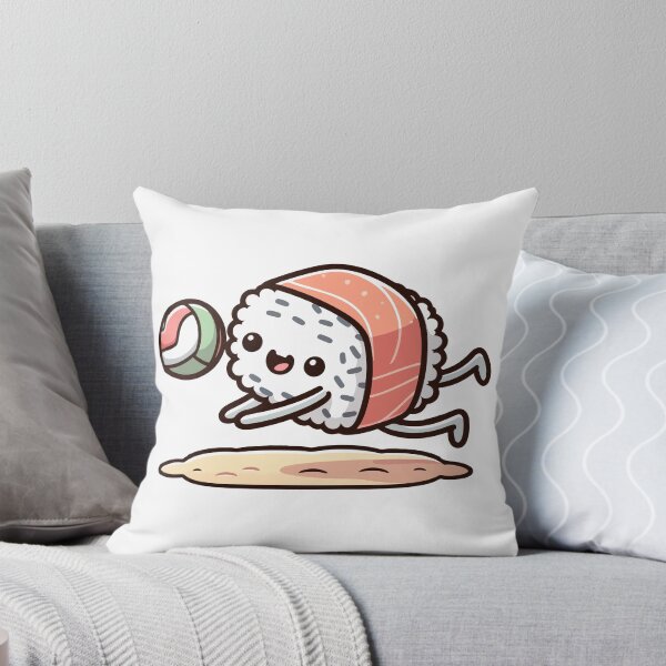Item preview, Rollo de sushi jugando voleibol designed and sold by OniumEth.