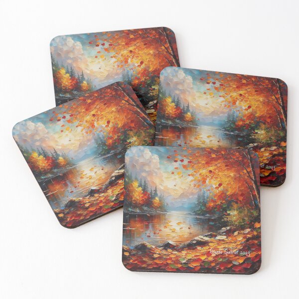 Item preview, Autumn Lakeside designed and sold by roxanegabriel.