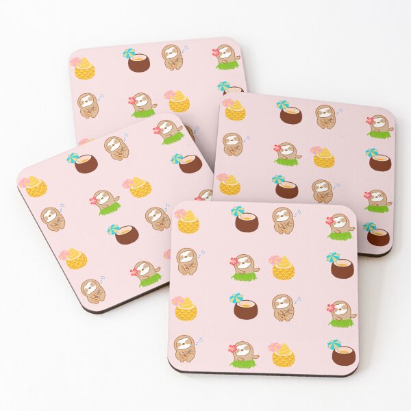 Item preview, Aloha Island Flavor Sloths designed and sold by theslothinme.