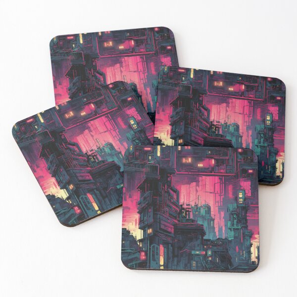 Item preview, Neon Metropolis designed and sold by natthaaekf.