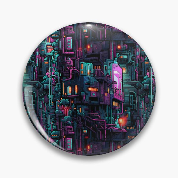Item preview, Cyberpunk Townscape designed and sold by natthaaekf.