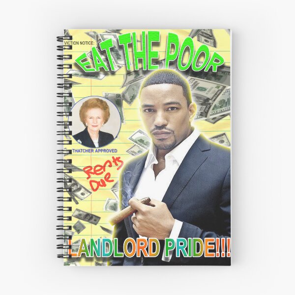 Item preview, EAT THE POOR - LANDLORD PRIDE designed and sold by jrburger95.