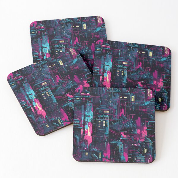 Item preview, Cyberpunk City Art designed and sold by natthaaekf.