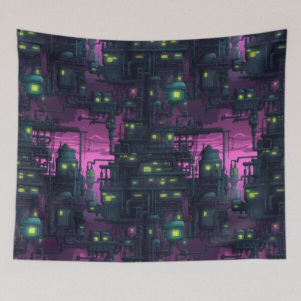 Item preview, City of Electric Shadows designed and sold by natthaaekf.