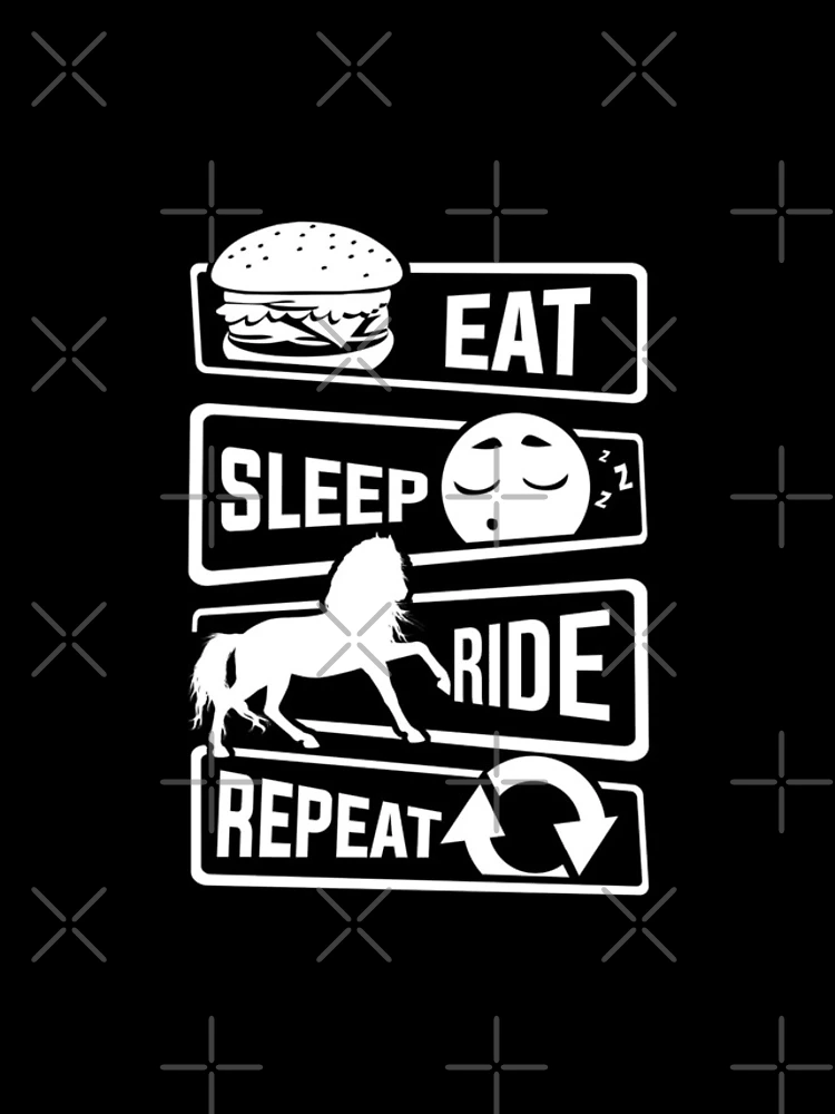 Thumbnail 4 of 4, Samsung Galaxy Phone Case, Eat Sleep Ride Repeat Horse Rider Rider Riding designed and sold by anziehend.