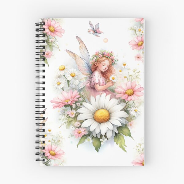Item preview, Watercolor Design Daisy With Fairy  designed and sold by Nicesiri.