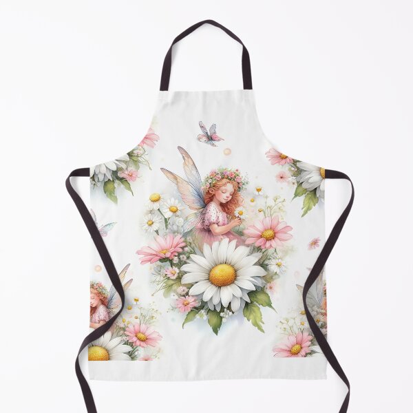 Item preview, Watercolor Design Daisy With Fairy designed and sold by Nicesiri.