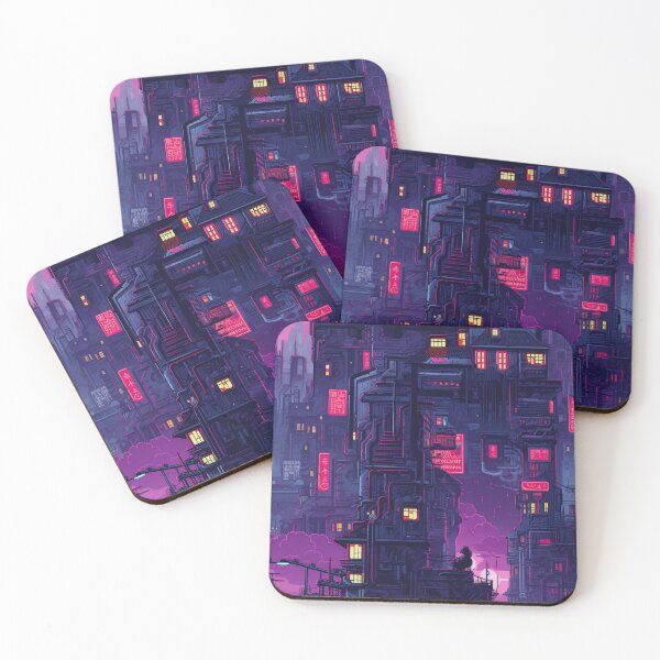 Item preview, Cyber Cityscape designed and sold by natthaaekf.
