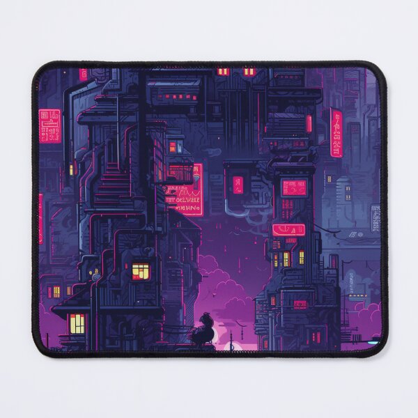 Item preview, Cyber Cityscape designed and sold by natthaaekf.
