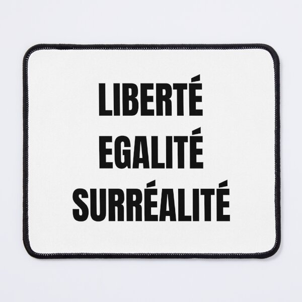 Item preview, "liberté, egalité, surréalité" designed and sold by jennifersmind.